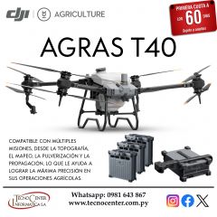 Drone DJI Agras T40 Agrícola